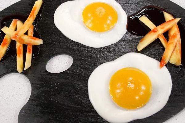 huevos fritos dulces huevos fritos en versión dulce