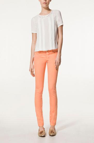 Purchase of the week (16): jeans coral naranja Purchase of the week (16): jeans coral naranja