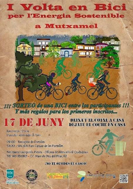 Mutxamel. I Volta en Bici 2012 per l'energia sostenible a Mutxamel Mutxamel. I Volta en Bici 2012 per l'energia sostenible a Mutxamel