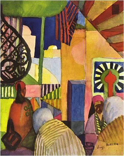 LAS VANGUARDIAS HISTÓRICAS: AUGUST MACKE LAS VANGUARDIAS HISTÓRICAS: AUGUST MACKE