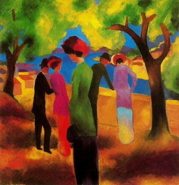LAS VANGUARDIAS HISTÓRICAS: AUGUST MACKE LAS VANGUARDIAS HISTÓRICAS: AUGUST MACKE