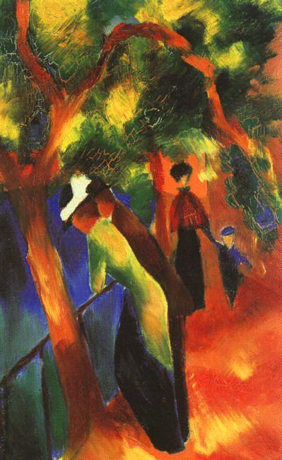 LAS VANGUARDIAS HISTÓRICAS: AUGUST MACKE LAS VANGUARDIAS HISTÓRICAS: AUGUST MACKE