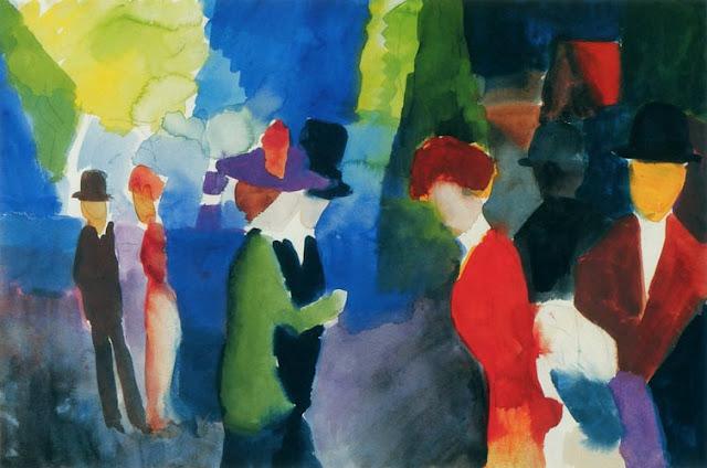 LAS VANGUARDIAS HISTÓRICAS: AUGUST MACKE LAS VANGUARDIAS HISTÓRICAS: AUGUST MACKE