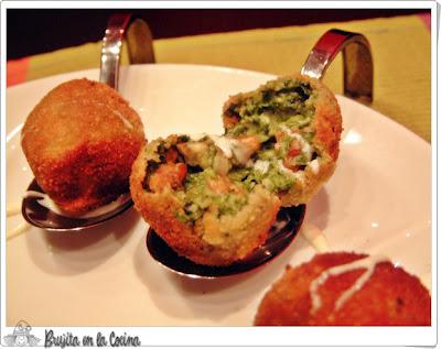 Croquetas de espinacas Croquetas de espinacas