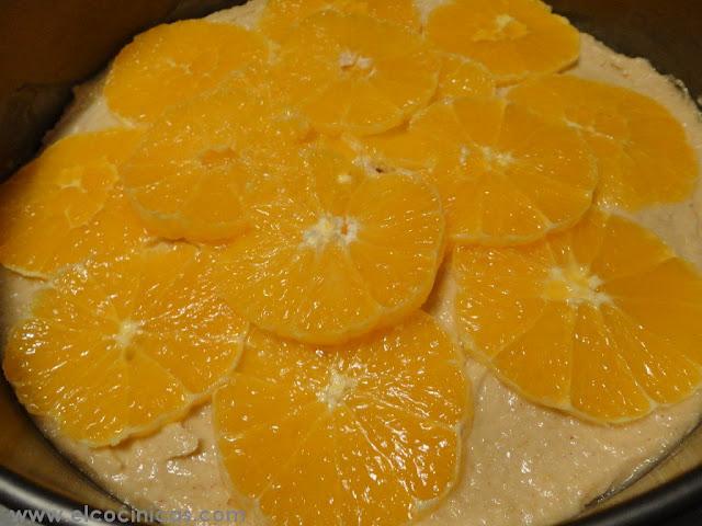 Pastel de naranjas