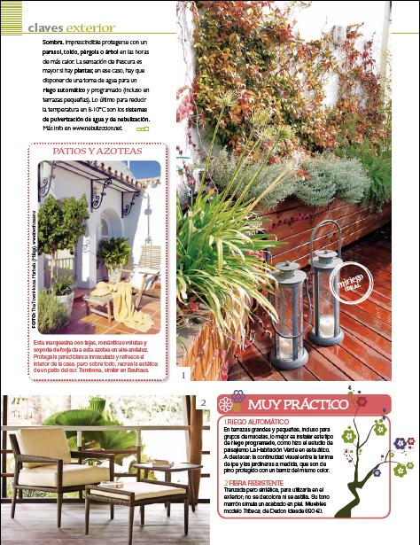 CLAVES EXTERIOR MICASA 212 Página 5 Ideas para decorar jardines en áticos y terrazas