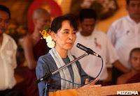 Los medios estatales birmanos elogian a Suu Kyi