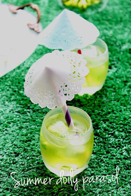 DIY Verano - Summer doily parasol DIY Verano - Summer doily parasol