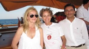 Con los padres de Victoria, la familia Ivaylov IV Trofeo Vela Carla Bulgaria Roses Beauty