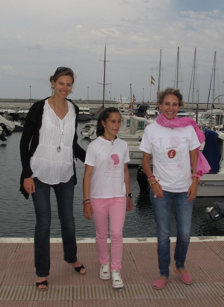 Victoria y yo con Natalia Via-Dufresne IV Trofeo Vela Carla Bulgaria Roses Beauty