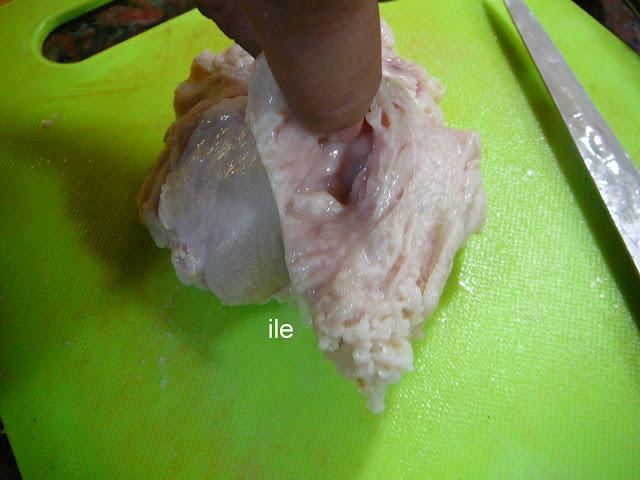 Mollejas rellenas con queso azul Mollejas rellenas con queso azul