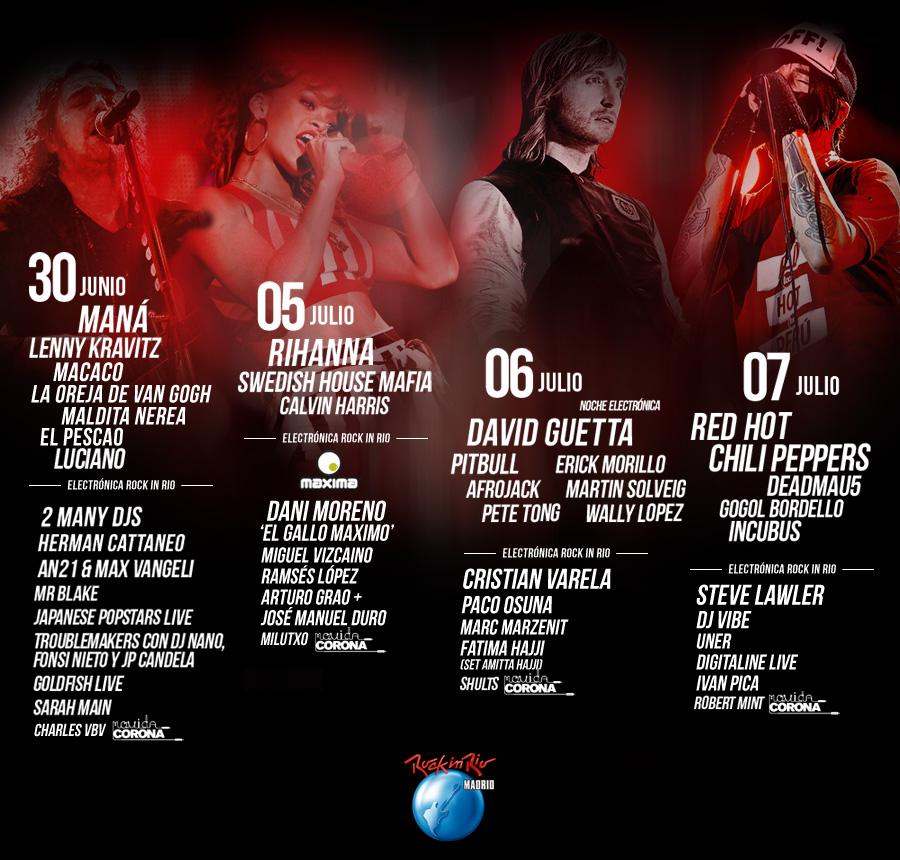 Rock In Rio Madrid desvela su cartel electrónico con Hernán Cattaneo