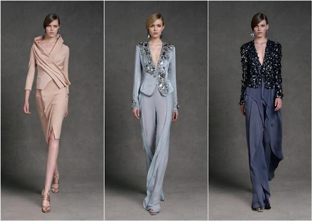 Donna Karan - Crucero 2012/2013 - La femineidad está en el monocromo!