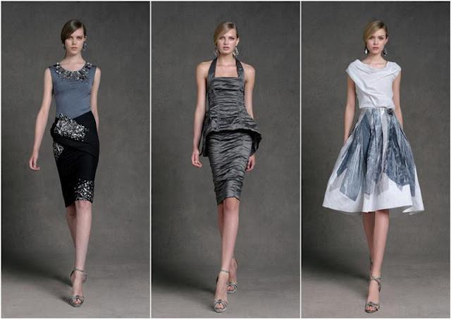 Donna Karan - Crucero 2012/2013 - La femineidad está en el monocromo!