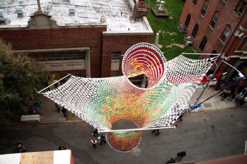 razorshapes:
The installation is made of 4224 laser cut panels.... razorshapes:
The installation is made of 4224 laser cut panels....