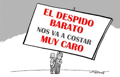 Francia estudia un plan contra el paro: elevar el coste del despido.