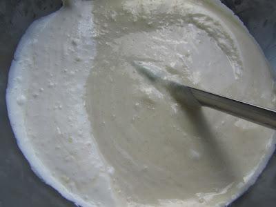 Tarta helada de arroz con leche