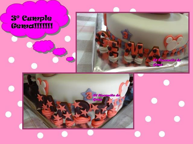 TARTA 3º CUMPLE GEMA!! TARTA 3º CUMPLE GEMA!!
