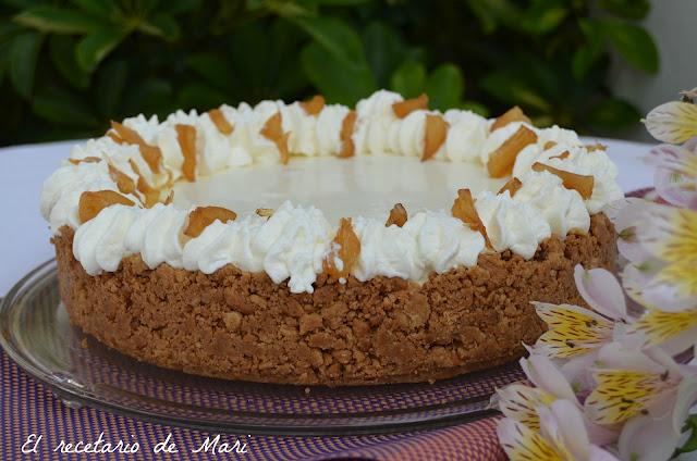 TARTA DE QUESO Y PIÑA