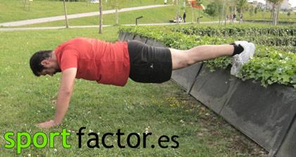 Flexiones Desafío 2012; Primer mes superado