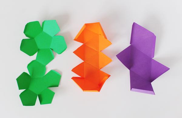 Diy y plantilla gratis: Cajas-polieadros para los regalos Diy y plantilla gratis: Cajas-polieadros para los regalos