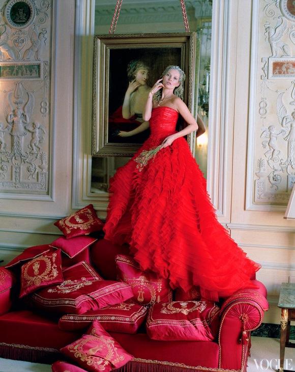 Kate Moss en Vogue...