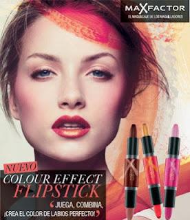 Multicolor con los Flipstick Colour Effect de Max Factor