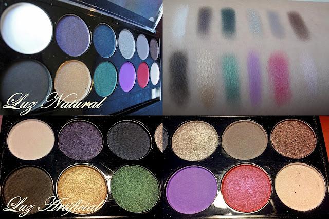 Paletas MUA; Heaven and Earth, Pretty Pastels y Glamour Nights Paletas MUA; Heaven and Earth, Pretty Pastels y Glamour Nights