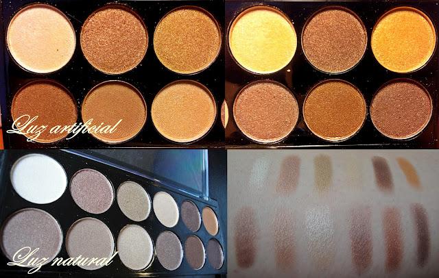 Paletas MUA; Heaven and Earth, Pretty Pastels y Glamour Nights Paletas MUA; Heaven and Earth, Pretty Pastels y Glamour Nights