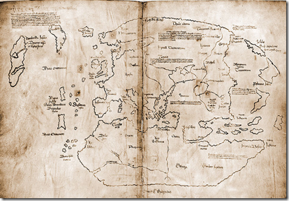 mapa de Vinlandia mapa de Vinlandia