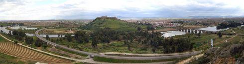 800px-Medellin_(Badajoz)-panorama-Mikel Ortega Medellín (Badajoz)