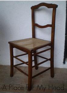 Restaurando una silla Restaurando una silla