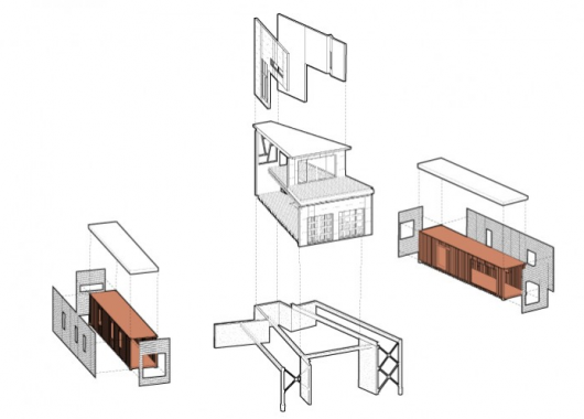 Studio H:T’s off-grid Shipping Container House – Gizmag