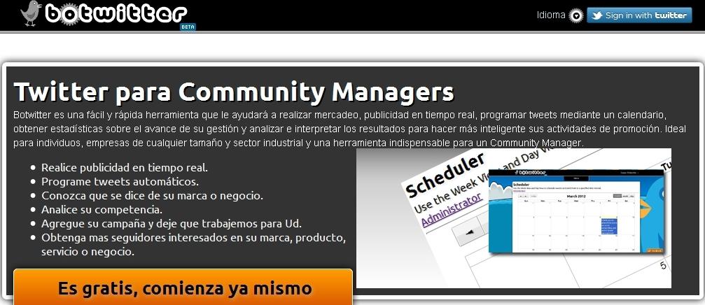 Programa tus tuits con Botwitter Programa tus tuits con Botwitter