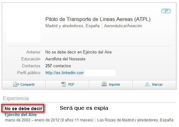 Lo que NO es Linkedin o como no se debe rellenar un perfil Lo que NO es Linkedin o como no se debe rellenar un perfil