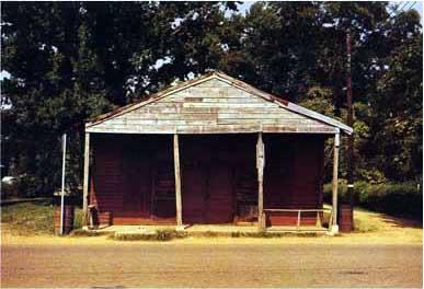 Coleman's Café- Greensboro- Alabama-1980 “Café de Coleman ” de William Christenberry