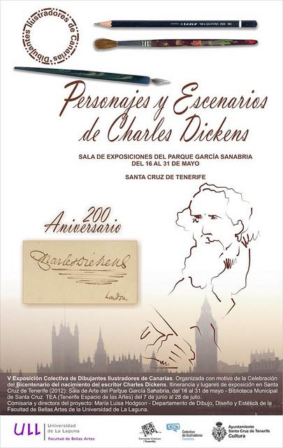 Exposición Personajes y escenarios de Charles Dickens