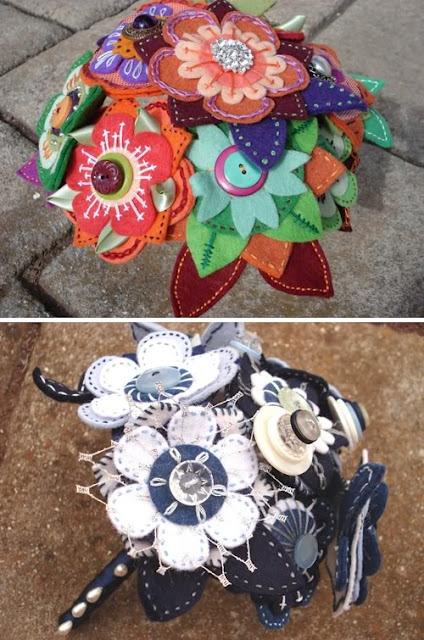 Ramos de Novia Con Flores Artesanales Ramos de Novia Con Flores Artesanales
