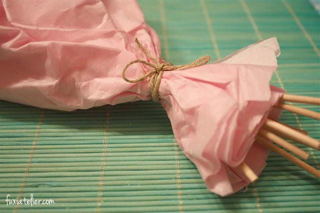 DIY: Ramo de chuches DIY: Ramo de chuches