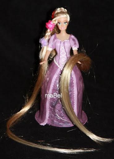 Rapunzel - 3º parte - Vestido y terminación