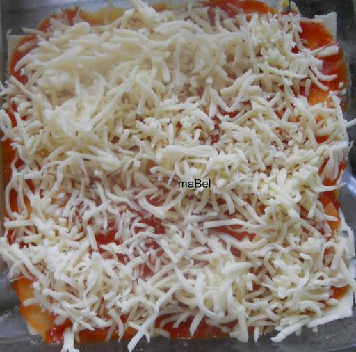Pizza de harina de maíz - Polenta con queso