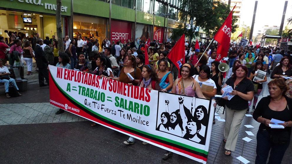 Chile: Trabajo decente, en las cuerdas foto reportaje junio