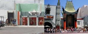 chinesetheater Recreación de un lugar famoso de Hollywood y posible triángulo amoroso en Iron Man 3