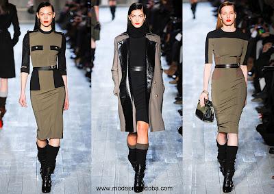 Victoria Beckham Otoño Invierno 2012.