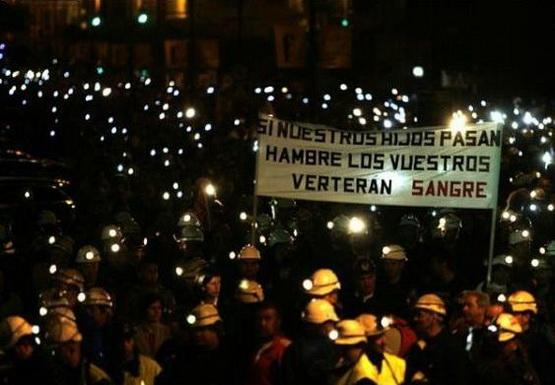 Cuencas mineras españolas en pie de guerra Fin de ciclo