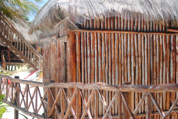 Playas del Caribe: Tulum. Cabañas delante del mar. Fotos en el blog de moda de Mónica Sors, México