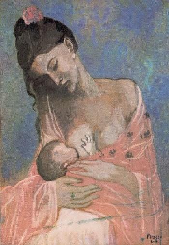 Maternidad. Pablo Ruiz Picasso, 1901