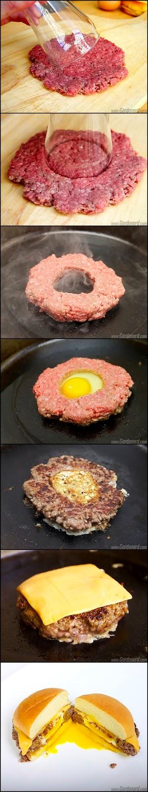 HAMBURGUESA CON SORPRESA hamburguesa original