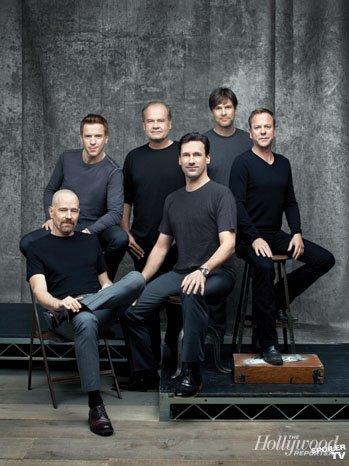 Mesa redonda con Bryan Cranston, Jon Hamm, Kelsey Grammer, Kiefer Sutherland... Mesa redonda con Bryan Cranston, Jon Hamm, Kelsey Grammer, Kiefer Sutherland...