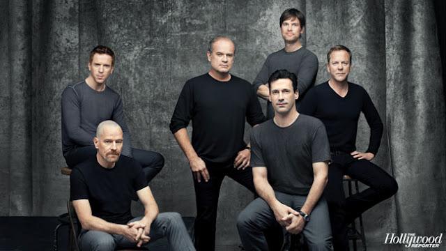 Mesa redonda con Bryan Cranston, Jon Hamm, Kelsey Grammer, Kiefer Sutherland... Mesa redonda con Bryan Cranston, Jon Hamm, Kelsey Grammer, Kiefer Sutherland...
